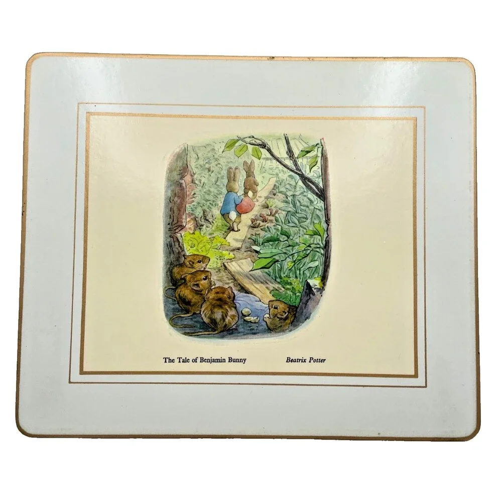 Beatrix Potter Placemats Set of 6 Lady Clare Matador 9.5